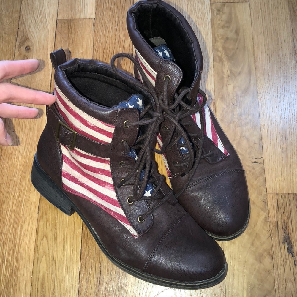 AMERICAN FLAG BOOTS